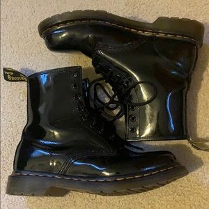 Dr.Marten Shiny Boots